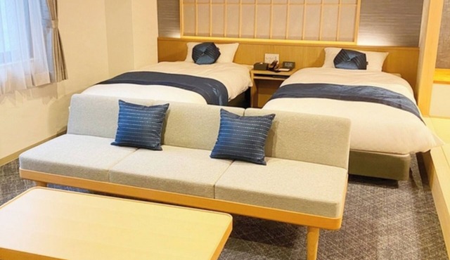 Deluxe Twin Room for 3 people | Rinn Niomon Roo/Kyoto City Kyōto