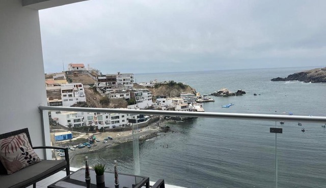 Departamento con vista al mar