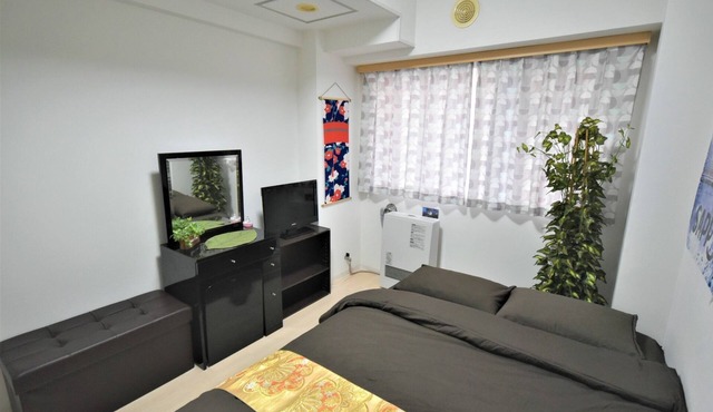 Double Bedroom A 3 minutes walk from Shiroishi Sub - 402/Sapporo Hokkaidō