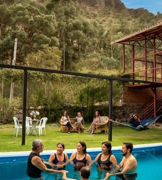 Eco Lodge Cabañas con Piscina
