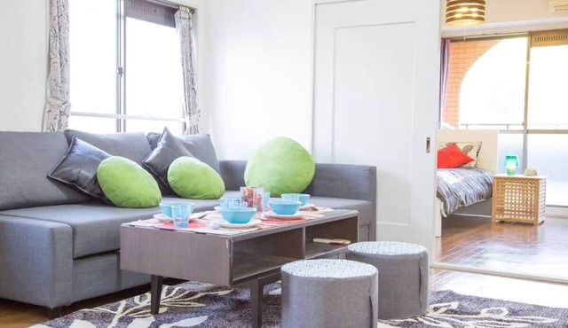 Entire Apartment near Hiroshima Station for 5 ppl