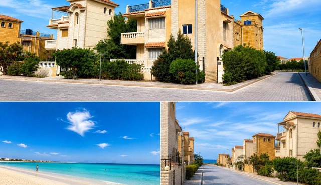 Ghazala Valley 3BR 1st floor Villa 2 min to Beach