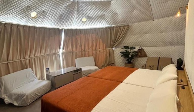 glamping base YOLO in Nakijin