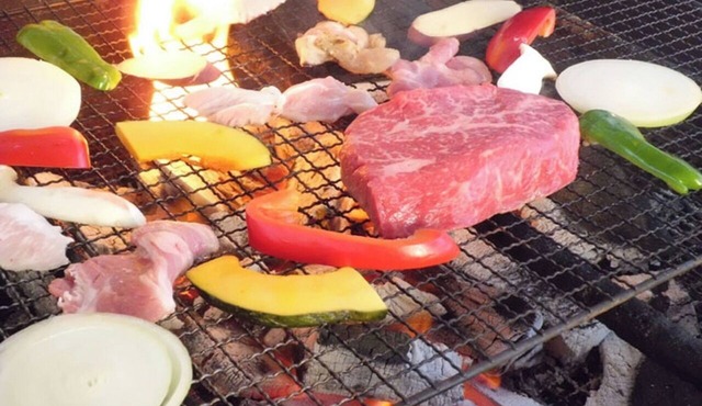 Grilled Iwate beef steak over charcoal is the Cres/Iwate District Iwate in Iwate County