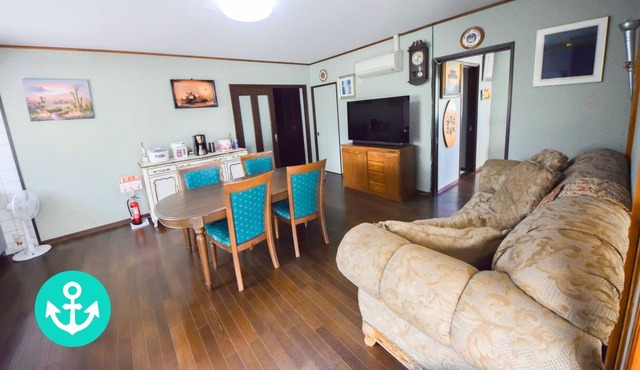 Guest house with ocean view balcony near Sunayama / Miyakojima Okinawa