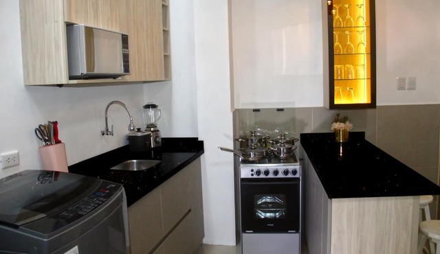 ideal depa lujo con cocina wifi
