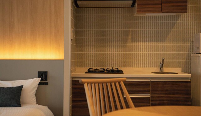 「Ideal for long stay」Stay like living in Osaka w/Kitchen and Washing Machine in Osaka City