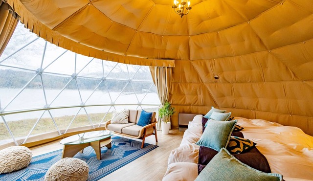 Island Glamping Earth Stay Aoshima in Tottori