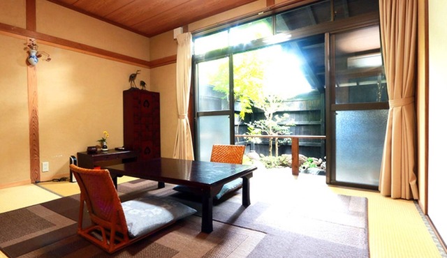 Japanesestyle room with openair bath HalfBoard/Yufu Ōita