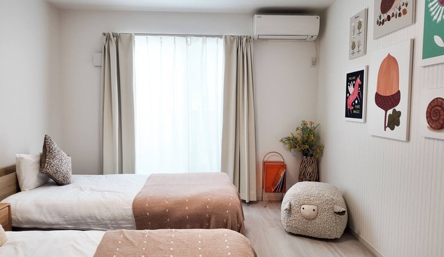 (KH)Entire Osaka House | 3BR | 8 Min to JR Station | Near Tennoji | Sleeps 6