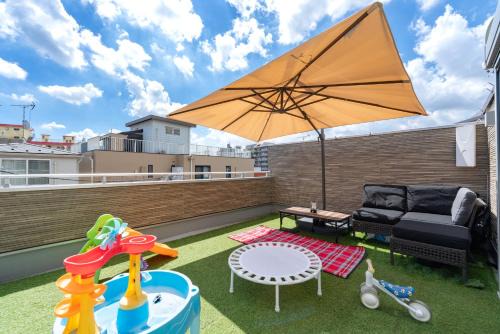 KR family terrace in Tokyo