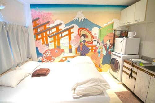 LEON RESORT HOTEL 10min Meguro Sta 18min Shibuya Sta Max2 SAKURA meguro203 目黒 渋谷 立地最高 東京観光