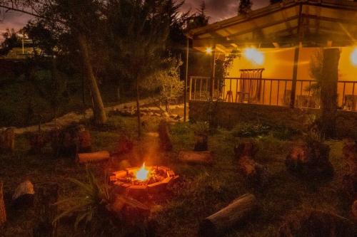 Linda casa rodeada de naturaleza