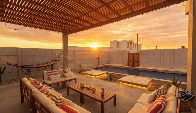 LN6 Casa Arrecife con piscina y vista al mar in Los Organos