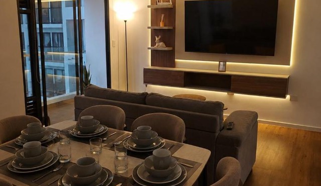 Modern apartment with balcony and panoramic views in Lima