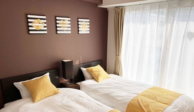 Newly built No smoking Twin room Up to 2 pe - RLiS house Osaka Dome City/Osaka Ōsaka in Osaka