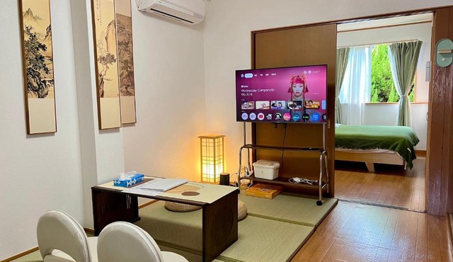 NIDO Tsuruhashi Station Apartment Japanese Style Cottage Near Korean Commercial Street Hot Spring Bath Direct to Namba Shinsaibashi Dotonbori Kintetsu Direct to Nara