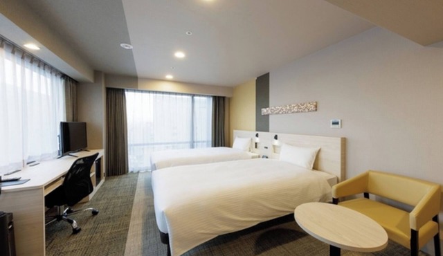 Nonsmoking Corner Twin Room Room only Smile V/Kanazawa Ishikawa