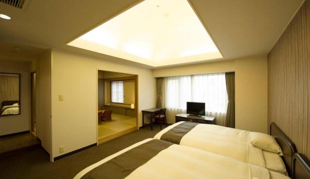 Nonsmoking JapaneseWestern style room A/Asahikawa Hokkaidō