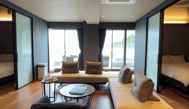 NonSmoking Special room on the top floor with a private balcony Perfect for special occasions/Hatsukaichi Hiroshima in Hatsukaichi