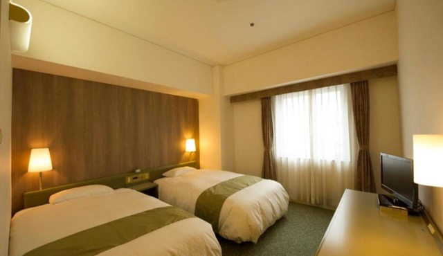 Nonsmoking Twin bed room No meals/Asahikawa Hokkaidō