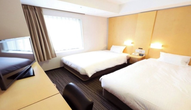 Nonsmoking Twin room Room only Smile Value St/Osaka Ōsaka in Osaka