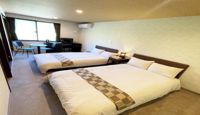 NonsmokingSemidouble twin roomAll rooms have a cypress bath/Narita Chiba