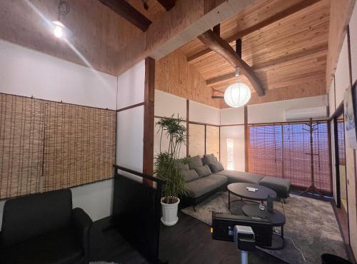 Old modern house in Nara in Nara