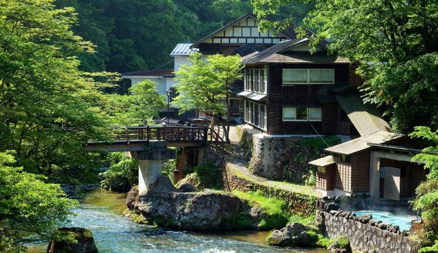 Osawa Onsen Sansuikaku in Hanamaki