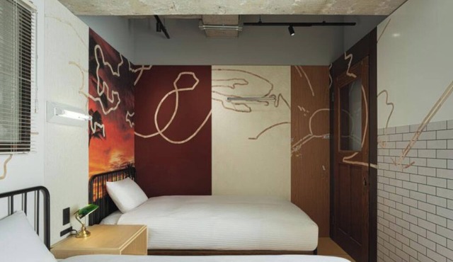 Puzzle Parre 1-bedroom @ Tokyo Street Art Hotel in Chuo City