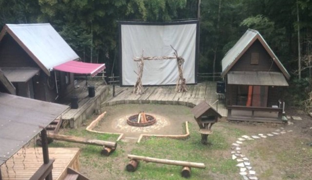 Rainbow Valley private camping cafe and 5 huts in/Isumi City Chiba