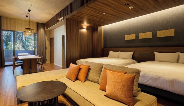 Rakuten STAY VILLA Yufuin Onsen D 2 Queen Beds /Yufu City Ōita