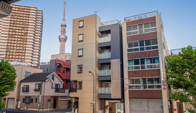 Riverview APT, Asakusa-Skytree Area, 4-min to Metro in Tokyo