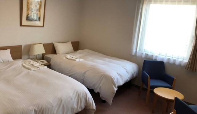 Room without meals plan Twin room No smoking / Mutsu Aomori