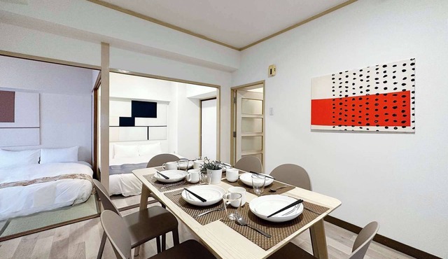 Spacious 3BR Japanese Apt | Close to Peace Park