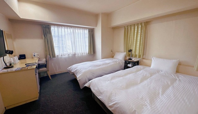 Stay without meals Smoking Economy twin for 2/Fukuoka Fukuoka