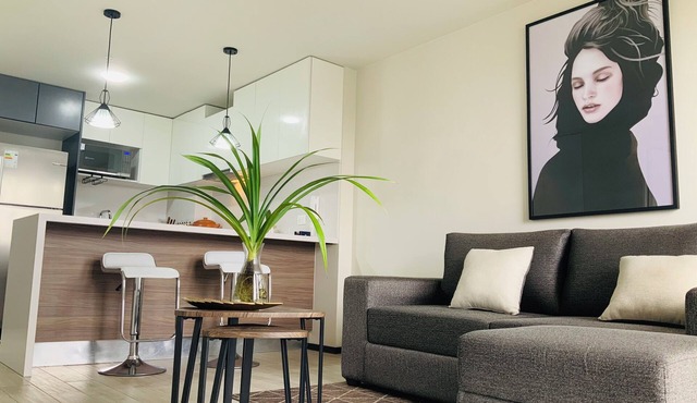 Terrific apartment with fitness room in lively Barranco in Lima