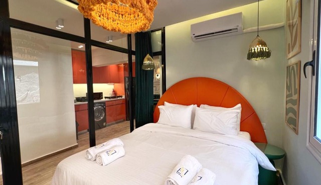 The 2 BDR Emerald Condo 5 min to CAI Airport