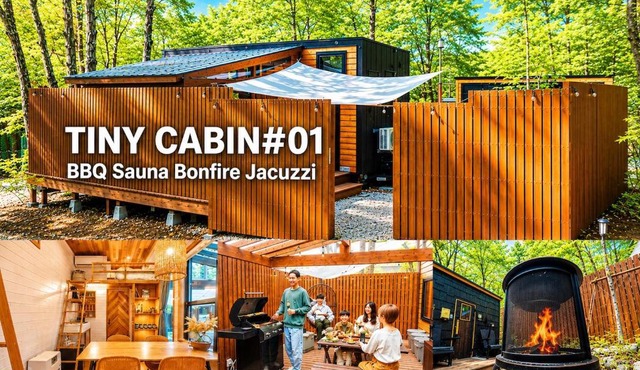 Tiny Cabin TATEGU #01 in Karuizawa