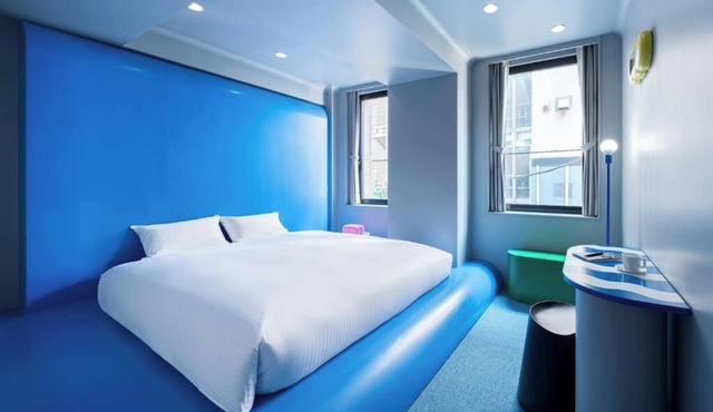 Tranquil Waters room @ Tokyo Street Art Hotel in Chuo City