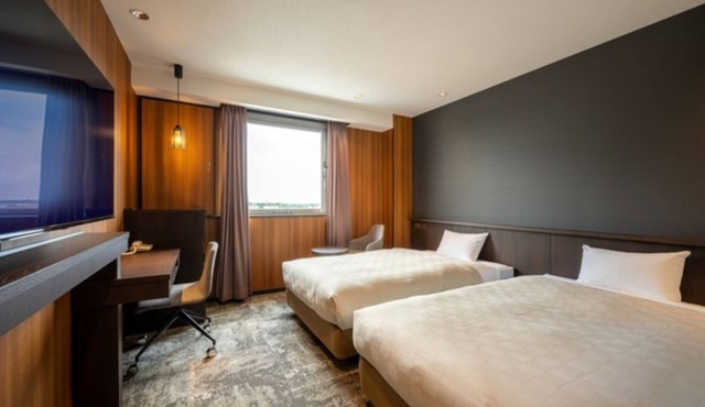 Twin Room T NonSmoking Room Only Family Plan/Misawa Aomori