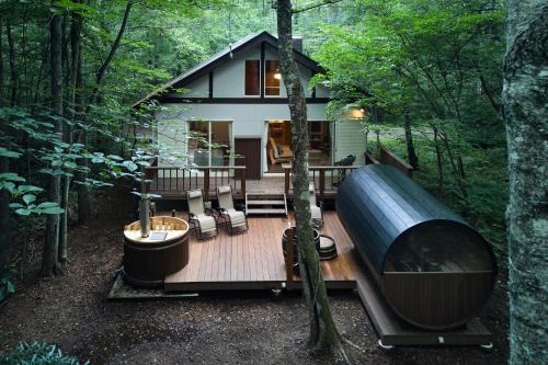 Villa Noël Kitakaruizawa Jardin, Forest Sauna Hideaway