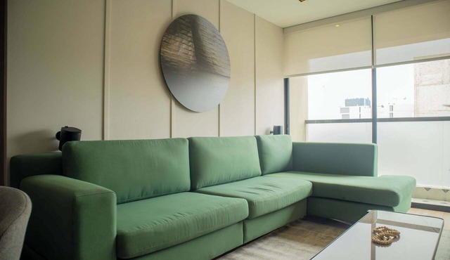 w* | 3BR w Balcony near Malecon in Miraflores in Lima