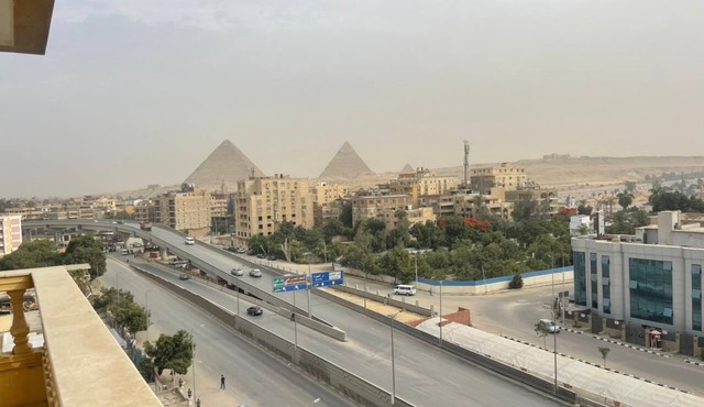 wake up to the pyramids