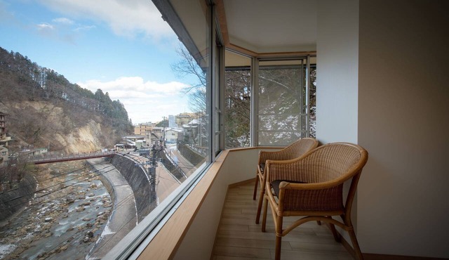 Yumori Onsen Hostel in Fukushima