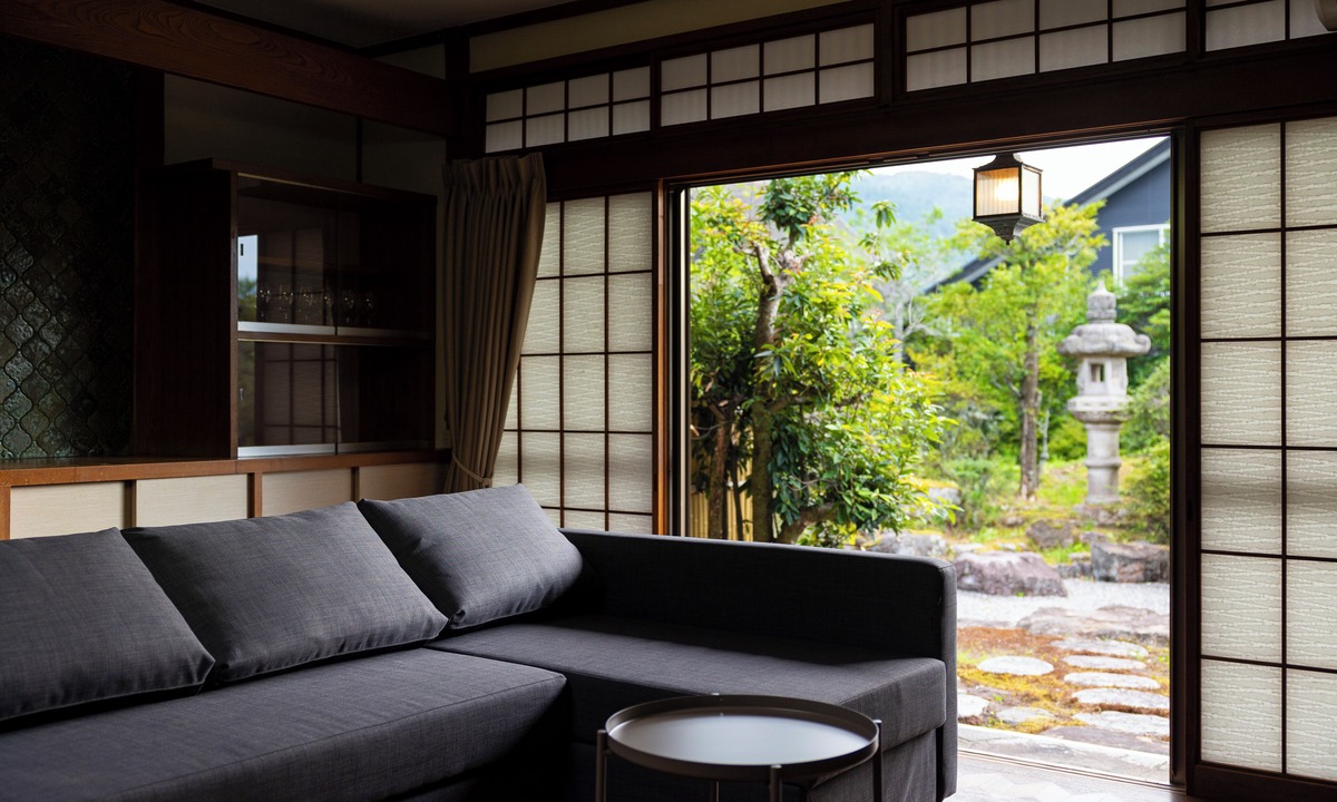 Yufuin Onsen Villa | Kawamoto Villa garden