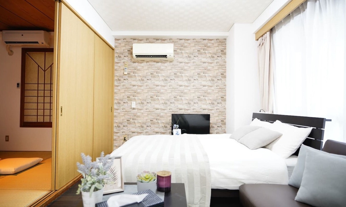 Naha City Centre Apartment | Maison Tsuha 301 Near Kokusai Street Accommodates up to 8 people/Naha Okinawa