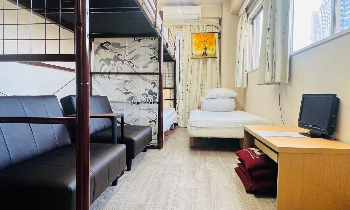 Nishishinsaibashi Apartment | Bfloor entire3LDK3bedroom2shower12 pax/Osaka Ōsaka