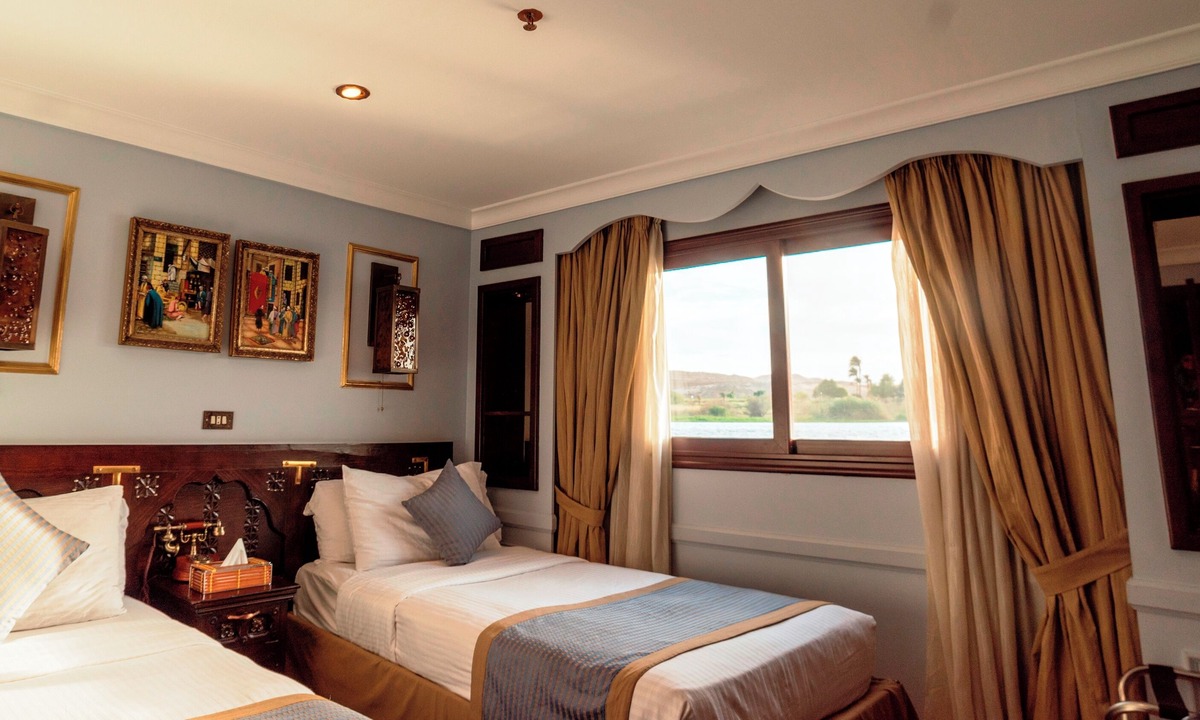 Luxor Cabin | Sonesta Dahabeya Amirat I - Nile Cruise Ship - 7 nights from Luxor every Saturday