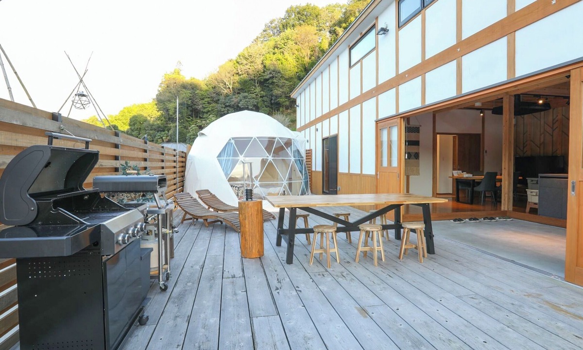 Takehara Cabin | Dome Tent B 6 people only No meals Includes /Takehara Hiroshima